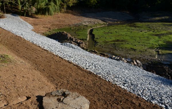 Landscape Swales Installation in Jacksonville